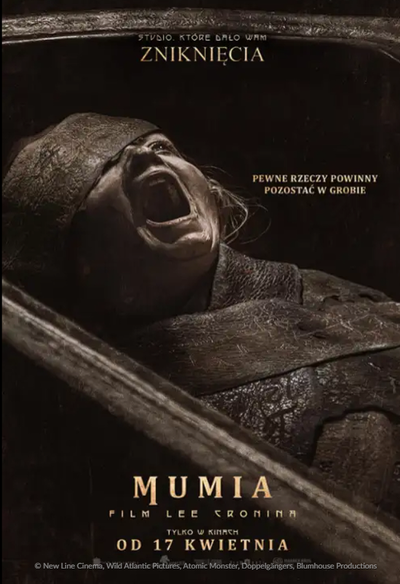 Plakat wydarzenia:  Mumia: Film Lee Cronina 