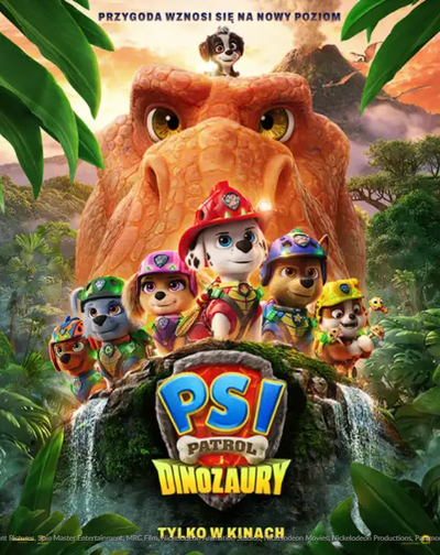Plakat wydarzenia:  Psi Patrol i dinozaury 