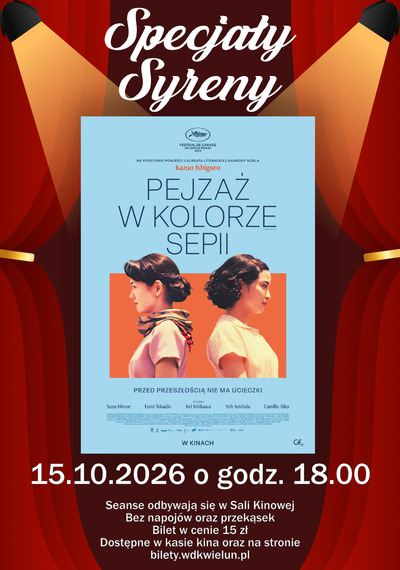 Plakat wydarzenia:  Specjały Syreny - "Pejzaż w kolorze sepii"
